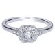 Gabriel 14 Karat Victorian Engagement Ring ER98726W44JJ