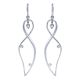 Gabriel Fashion Silver Byblos Drop Earrings EG11648SV5JJ