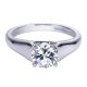 Gabriel 14 Karat Contemporary Engagement Ring ER8138W4JJJ
