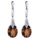 Gabriel Fashion Silver Roman Drop Earrings EG11157SV5SQ