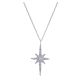 Gabriel Fashion 14 Karat Starburst Chain Necklace NK4842W45JJ