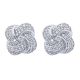 Gabriel Fashion 14 Karat Lusso Diamond Stud Earrings EG11290W45JJ