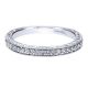 Gabriel 14 Karat Contemporary Wedding Band WB11435W44JJ
