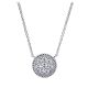 Gabriel Fashion 14 Karat Hampton Diamond Necklace NK3894W44JJ