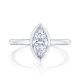300-2MQ11X55 Platinum Tacori Starlit Engagement Ring