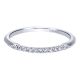 Gabriel 14 Karat Contemporary Wedding Band WB911786R0W44JJ