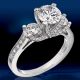 Verragio 18 Karat Classico Engagement Ring ENG-0288