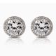 Tacori Diamond Earrings Platinum Fine Jewelry FE67075