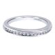 Gabriel 14 Karat Contemporary Wedding Band WB10949W44JJ