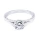 Simply Tacori Platinum Diamond Solitaire Engagement Ring 53RD6