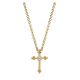 Gabriel Fashion 14 Karat Faith Cross Necklace NK1694Y4JCZ