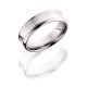 Lashbrook CB-7BCC2G POLISH Cobalt Chrome Wedding Ring or Band