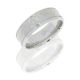 Lashbrook CB-8BCCG HAMMER-POLISH Cobalt Chrome Wedding Ring or Band