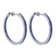 Gabriel Fashion 14 Karat Hoops Classic Earrings EG10375W4JSA