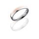 Lashbrook CC4D11-14KR Polish Cobalt Chrome Wedding Ring or Band