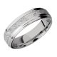 Lashbrook CC6FGE13/METEORITE Cobalt Chrome Wedding Ring or Band