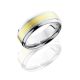 Lashbrook CC8B13-18KG Satin-Polish Cobalt Chrome Wedding Ring or Band