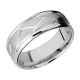 Lashbrook CC8BFLATWEAVE Cobalt Chrome Wedding Ring or Band