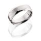 Lashbrook CC8DF STONE-POLISH Cobalt Chrome Wedding Ring or Band