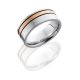 Lashbrook CC8F12OC-14KRMGA Satin Cobalt Chrome Wedding Ring or Band