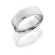 Lashbrook CC8FGE ANGLE SATIN-POLISH Cobalt Chrome Wedding Ring or Band