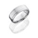 Lashbrook CC8FGE3.5-SS Stone-Polish Cobalt Chrome Wedding Ring or Band