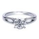 Gabriel Platinum Contemporary Engagement Ring ER8133PTJJJ