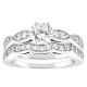 Taryn Collection Platinum Diamond Engagement Ring TQD A-5804