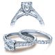 Verragio Platinum Couture Engagement Ring Couture-0388 D