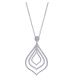 Gabriel Fashion 14 Karat Hampton Diamond Necklace NK2470W44JJ