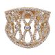 Gabriel Fashion 14 Karat Lusso Diamond Ladies' Ring LR4672K44JJ