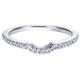 Gabriel 14 Karat Contemporary Wedding Band WB5425W44JJ