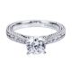 Gabriel 14 Karat Victorian Engagement Ring ER6636W4JJJ