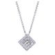 Gabriel Fashion 14 Karat Hampton Diamond Necklace NK2935W44JJ