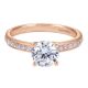 Gabriel 14 Karat Contemporary Engagement Ring ER7537K44JJ