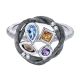 Gabriel Fashion Silver Byblos Ladies' Ring LR50602SVJMC