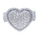 Gabriel Fashion 14 Karat Hampton Diamond Ladies' Ring LR4813W44JJ