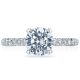 Tacori HT2545RD75 18 Karat Classic Crescent Engagement Ring