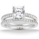 Taryn Collection Platinum Diamond Engagement Ring TQD A-8801