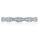 46-25 Platinum Tacori Sculpted Crescent Diamond Wedding Ring