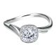 Gabriel 14 Karat Contemporary Engagement Ring ER97774W44JJ