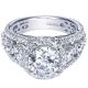 Gabriel 18 Karat Contemporary Engagement Ring ER8465W83JJ