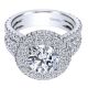 Gabriel 18 Karat Contemporary Engagement Ring ER8329W83JJ
