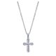 Gabriel Fashion 14 Karat Faith Cross Necklace NK2193W45JJ