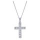 Gabriel Fashion 14 Karat Faith Cross Necklace NK2187W45JJ