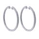 Gabriel Fashion 14 Karat Hoops Hoop Earrings EG10282W45JJ