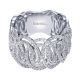Gabriel Fashion 14 Karat Lusso Diamond Ladies' Ring LR6166W44JJ