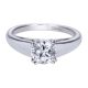 Gabriel Platinum Contemporary Engagement Ring ER8137PTJJJ