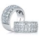 A.JAFFE Seasons of Love Collection 14 Karat Diamond Wedding Ring WR0800 / 226