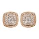 Gabriel Fashion 14 Karat Hampton Diamond Stud Earrings EG11321K44JJ